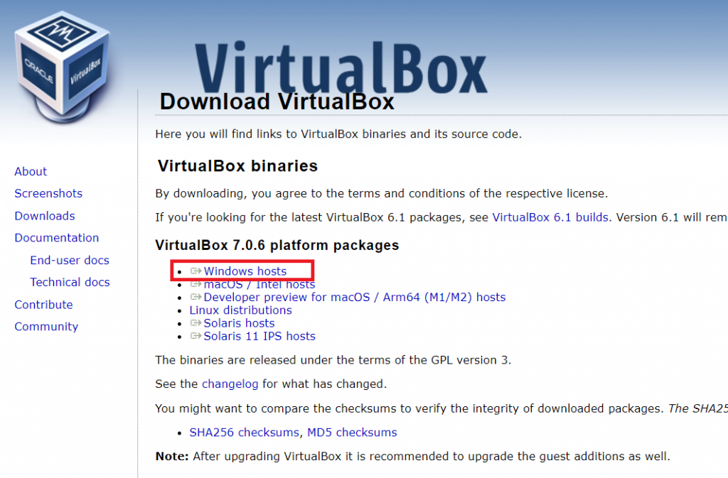 Install Virtual Kali Linux in virtualbox